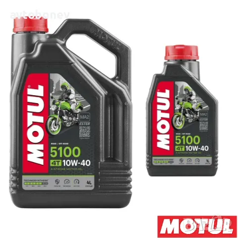Двигателно масло за мотоциклети MOTUL 5100 10W-40 4T