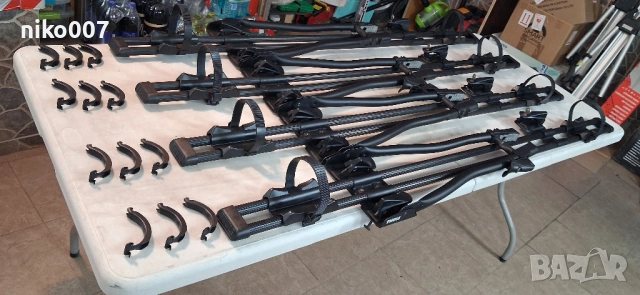 4 броя Thule багажник за велосипед-вело багажници