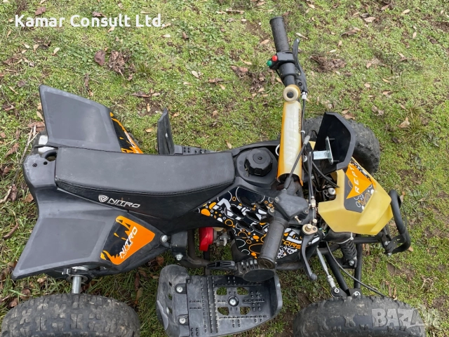 Детско бензиново ATV Nitro Repti, снимка 8 - Детски велосипеди, триколки и коли - 52974356