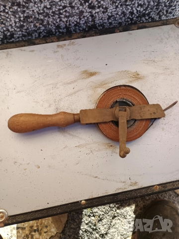  стара ролетка (измервателна лента)..MASS QUALITÄT.., снимка 5 - Антикварни и старинни предмети - 52537411