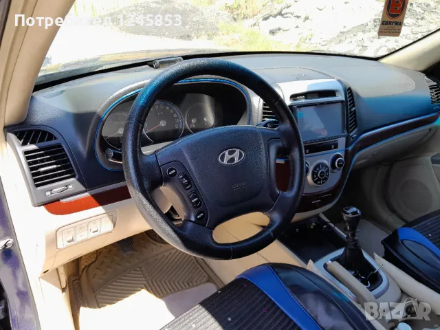 HYUNDAI SANTA FE CRDi 2,2 155к.с. 2008г., снимка 13 - Автомобили и джипове - 46866311