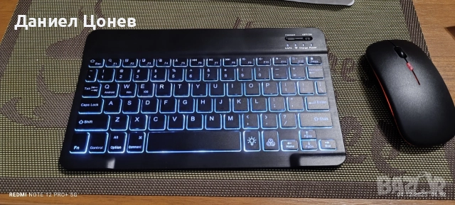 Клавиатура и мишка за таблет , снимка 2 - Клавиатури и мишки - 52656235
