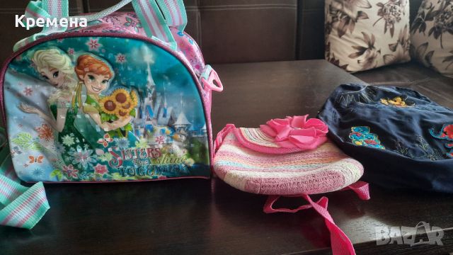 детски чанти за момиче, Елза и Ана, 4 броя, 55лв, снимка 1 - Други - 45081196