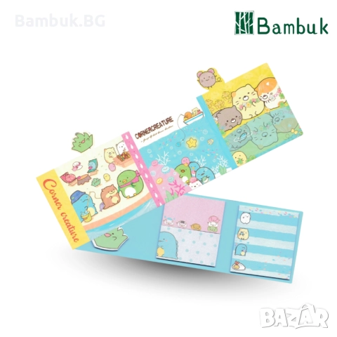 Лепящи бележки “Corner creatures”, снимка 10 - Други - 52579045