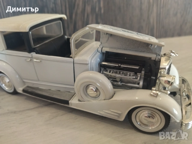 Метална количка 1933 Cadillac Town Car !!!, снимка 6 - Колекции - 54135642