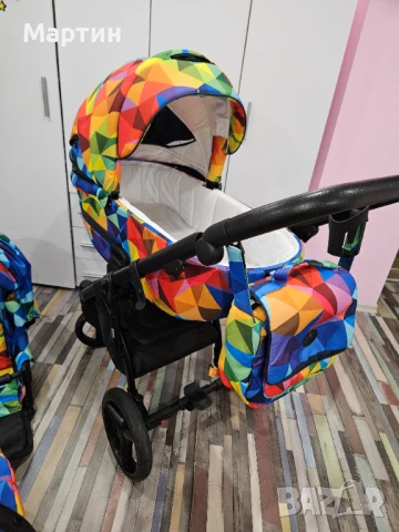Детска Количка Adamex 3 в 1, снимка 7 - Детски колички - 50900379