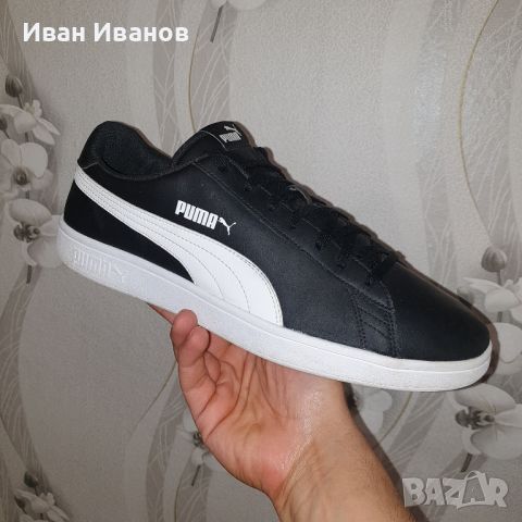 маратонки Puma Smash v2 Leather  номер 47, снимка 9 - Маратонки - 45387337