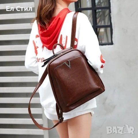 💕Дамска чанта-раница, снимка 4 - Чанти - 53562974