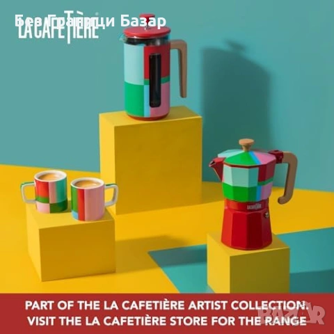 Нова Кафеварка за еспресо 6 чаши 290 мл moka pot алуминий за котлон с дървена дръжка, снимка 7 - Аксесоари за кухня - 54109345