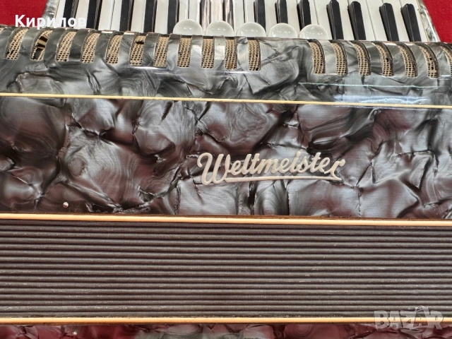 Акордеон Weltmeister 80 Баса!, снимка 3 - Акордеони - 53511920