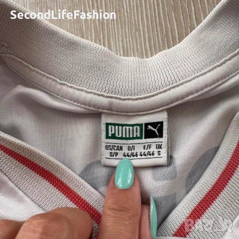 Футболна тениска Puma Vintage, футболна фланелка от 1998 г.,тениска Snipes #99, размер L., снимка 2 - Тениски - 52505485