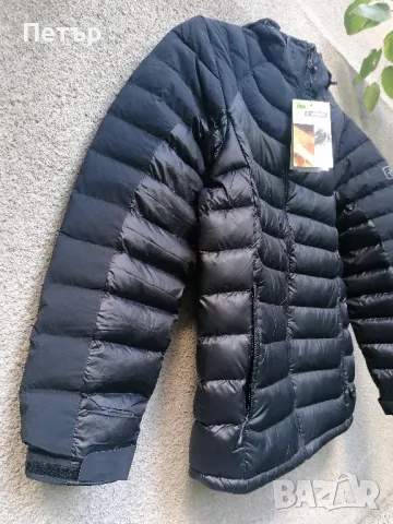 Продавам ново мъжко черно дебело качествено пухено яке  Mahalo , снимка 2 - Якета - 50345146