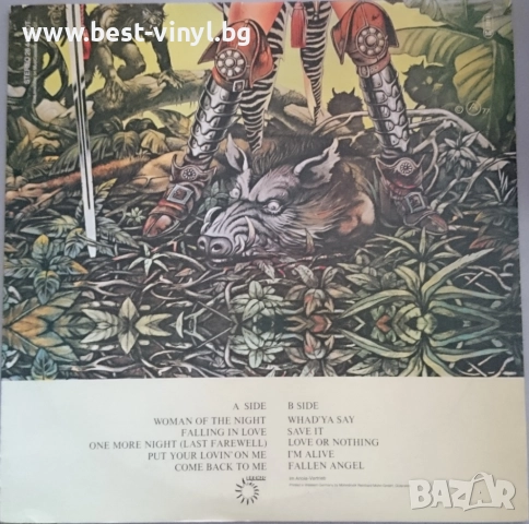 Грамофонна Плоча (Uriah Heep - Fallen Angel), снимка 2 - Грамофонни плочи - 52674029