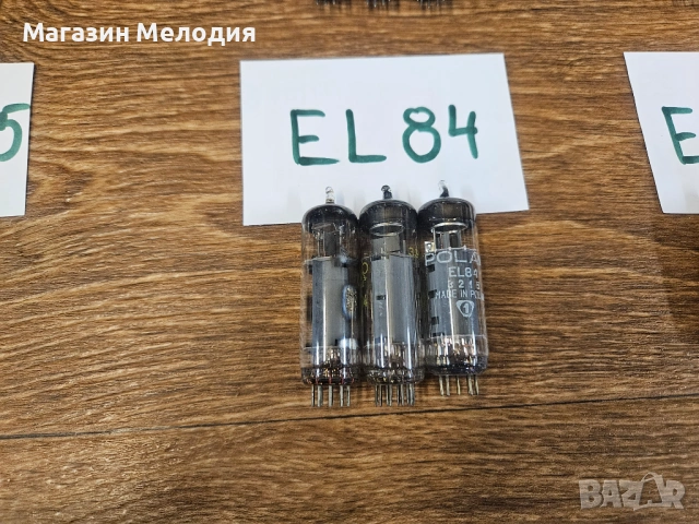 Радиолампи – Аудиофилски и ретро компоненти. EL84 / ECC 83 / ECC 85 / EBF80 / PCL 82 / PCL 805 и др., снимка 10 - Други - 54076562