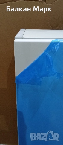 Шкаф за баня – бял гланц, 140×35×20 см – вакуумно ламиниран, със забележки, снимка 3 - Шкафове - 52564441