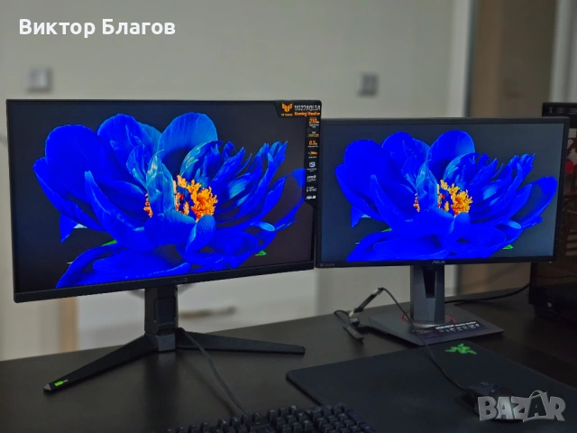 Геймърскки монитор Asus MG248QR - 24", 144 Hz , 1 ms , FreeSync, снимка 18 - Монитори - 54151748