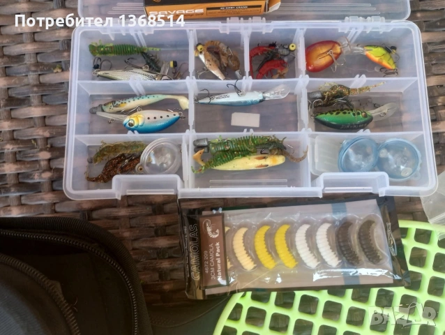 спининг комплект ,въдица с макара и примамки, снимка 12 - Такъми - 53292497