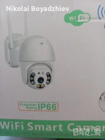 Продавам WiFi smart kamera, снимка 2 - IP камери - 46906193