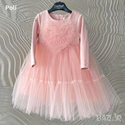 Роклички Contrast 86 размер, снимка 3 - Бебешки рокли - 53957129