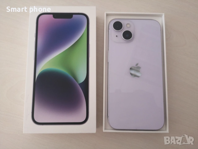 iPhone 14 Purple-256gb/100% battery health 