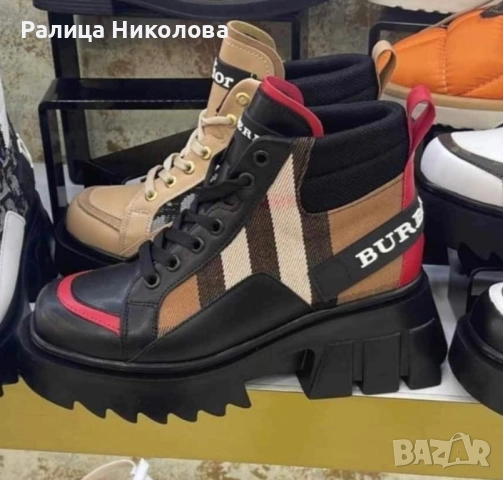 Дамски боти на платформа Burberry 36 номер 