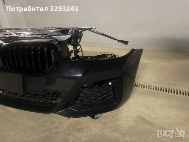 Напълно окомплектована предна броня и преден панел за BMW 5 G30 LCI M SPORT, снимка 9 - Части - 53801972