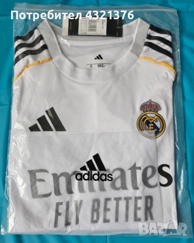 Футболна тениска на Реал Мадрид от сезон 25/26, снимка 5 - Футбол - 52337049