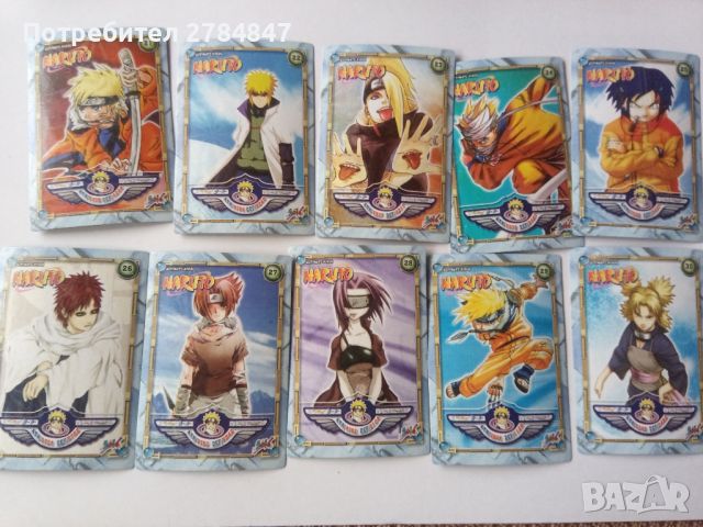 Карти Наруто Naruto , снимка 6 - Карти за игра - 45367129