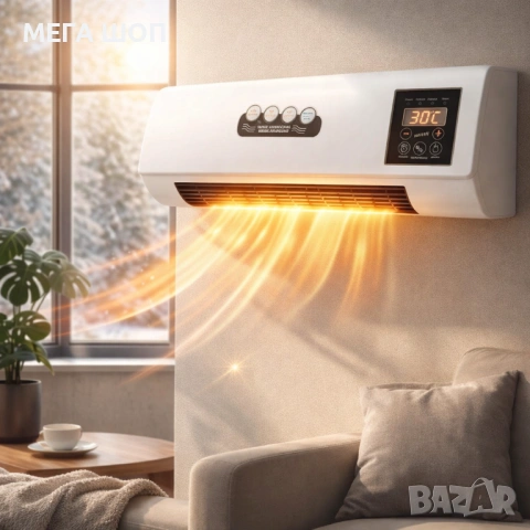 Стенна печка KraftWaagen 3 в 1 – отопление и охлаждане за всяка стая