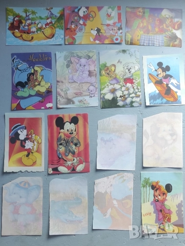 Картинки салфетки и кръпчета от едно време , снимка 2 - Колекции - 51466175