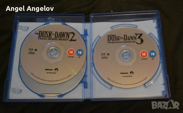 Blu Ray From Dusk Till Dawn Trilogy 1 2 3 Boxset 2021 Без български субтитри цена 55лв , снимка 4 - Blu-Ray филми - 52428453