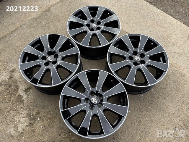 4 броя алуминиеви джанти за Toyota Avensis,Toyota Prius  17, снимка 6 - Гуми и джанти - 54042183