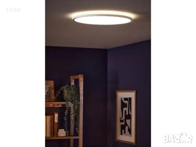 НОВИ! LED панел плафон 20W 42см 4000K Два модела, снимка 4 - Лед осветление - 49786025