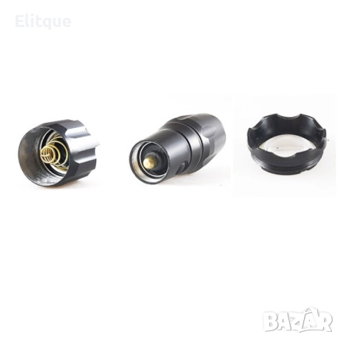 Фенер  CREE T6 с телескопичен фокус, LED лампа, корпус от  алуминиева сплав FL4, снимка 6 - Други - 52854167