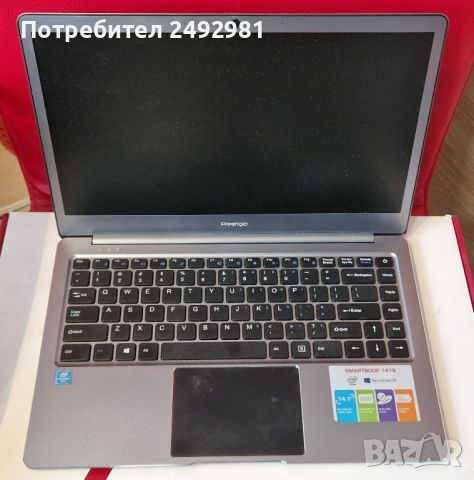 Лаптоп Prestigio SmartBook 141S, снимка 2 - Лаптопи за дома - 45451539