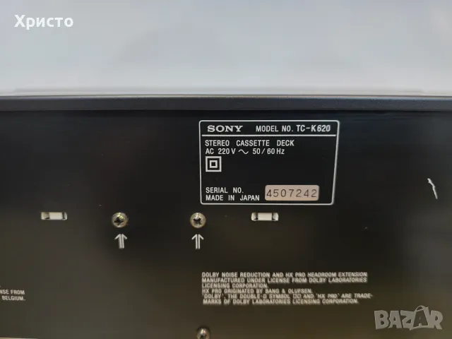 Sony TC-K620 3 head, снимка 8 - Декове - 48157792