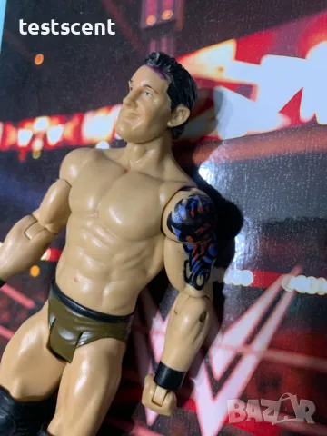 Екшън фигура WWE Mattel Basic Bad News Barrett Wade Barrett играчка no beard, снимка 4 - Колекции - 48362840