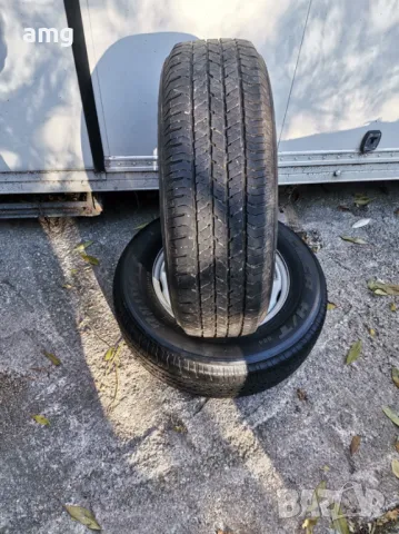 2бр ВСЕСЕЗОННИ гуми 205/70/15 BRIDGESTONE DUELER, снимка 1 - Гуми и джанти - 47951718