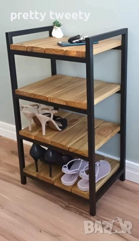 Метална поставка за обувки за коридор по поръчка, снимка 2 - Портманта - 52154103