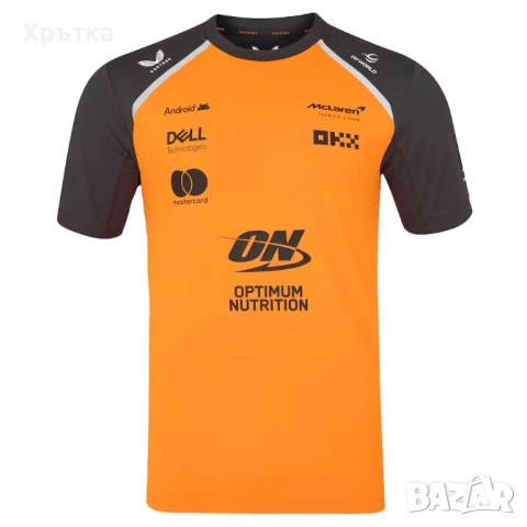 McLaren F1 Team Set Up Shirt - Оригинална мъжка тениска р-р L, снимка 2 - Тениски - 53024703