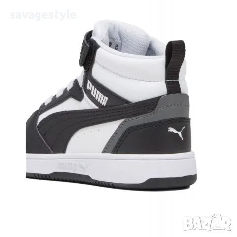 Мъжки спортни обувки PUMA Rebound V6 Shoes White/Shadow Grey, снимка 3 - Маратонки - 48221651