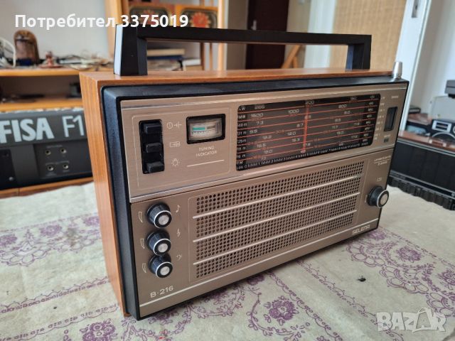 Радио Селена Б216, снимка 4 - Радиокасетофони, транзистори - 46407469