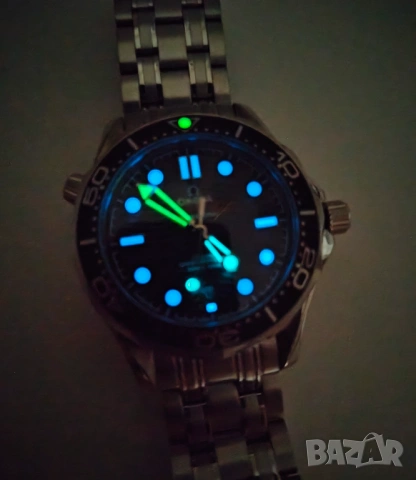 Чисто нов Omega Seamaster 42mm automatic, бартер, снимка 9 - Мъжки - 53193310