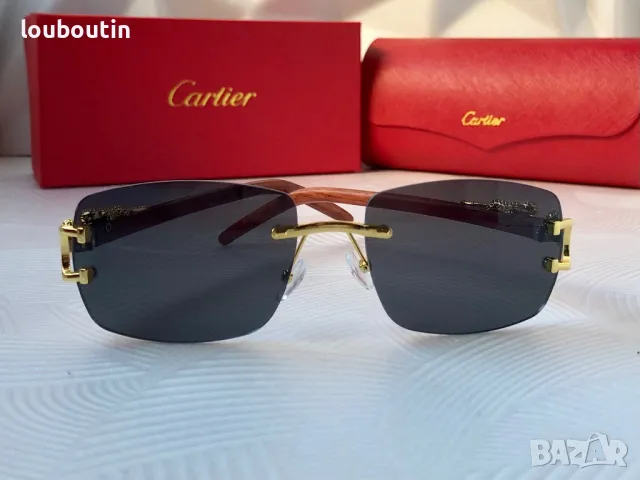 Cartier 2024 мъжки слънчеви очила, снимка 7 - Слънчеви и диоптрични очила - 48018486