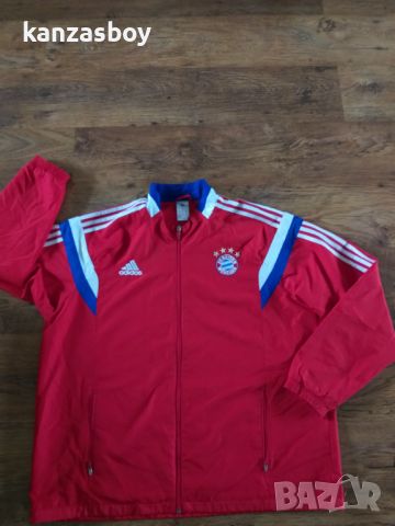 ADIDAS BAYERN MÜNICH 2014 2015 HOME FOOTBALL JACKET - футболно горнище 2ХЛ КАТО НОВО, снимка 7 - Спортни дрехи, екипи - 45407319