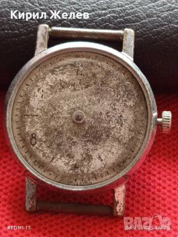 Стар механичен часовник от соца за части ремонт КОЛЕКЦИЯ 48085, снимка 5 - Антикварни и старинни предмети - 50137875