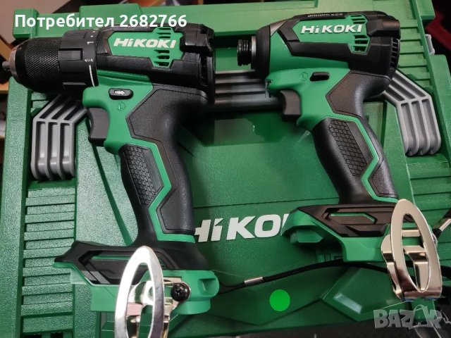 Акумулаторен к-т винтоверт и импакт hikoki, снимка 2 - Винтоверти - 49648629