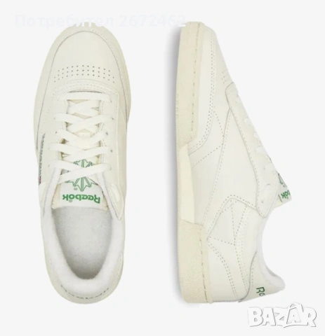 Reebok кецове EO-CLUB C 85 VINTAGE, 39 номер, снимка 8 - Кецове - 54251866