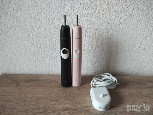 Philips Sonicare HX680 комплект черна и розова