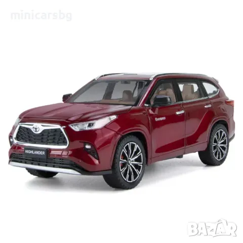 Метални колички: Toyota Highlander, снимка 2 - Колекции - 47104412